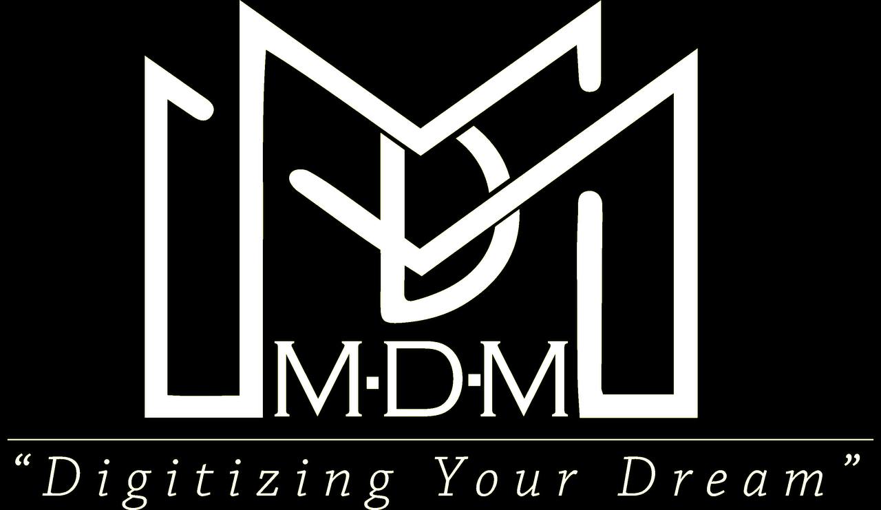 MDM Inc. Digitizing Your Dream logo